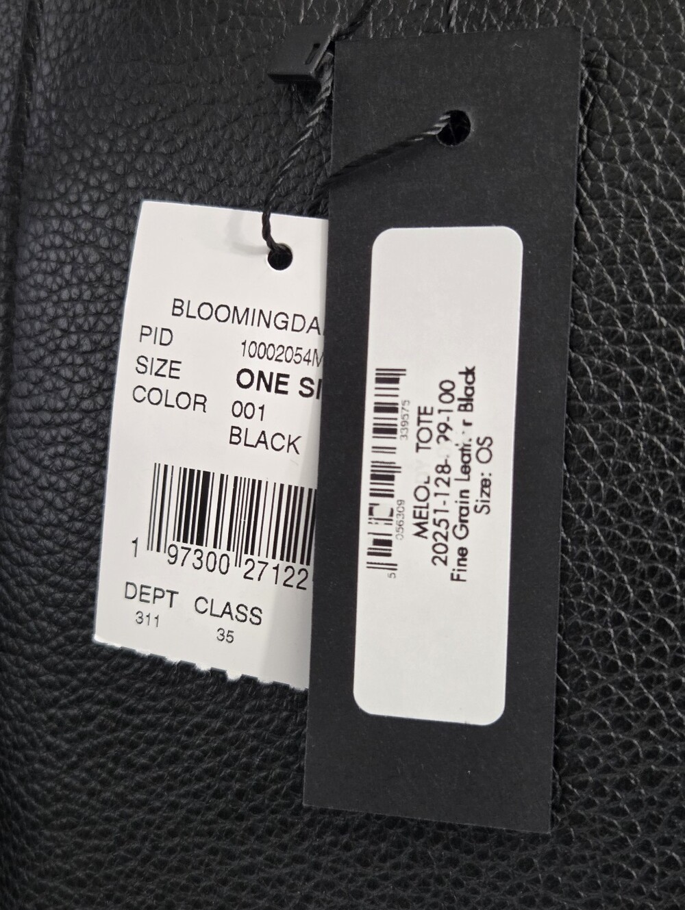 NWT STRATHBERRY MELODY TOTE BAG - BLACK - Picture 7 of 14